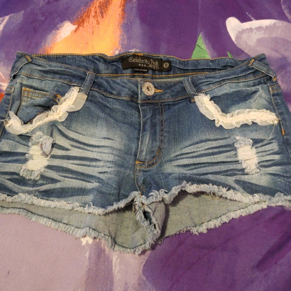 Cute short denim Jeans